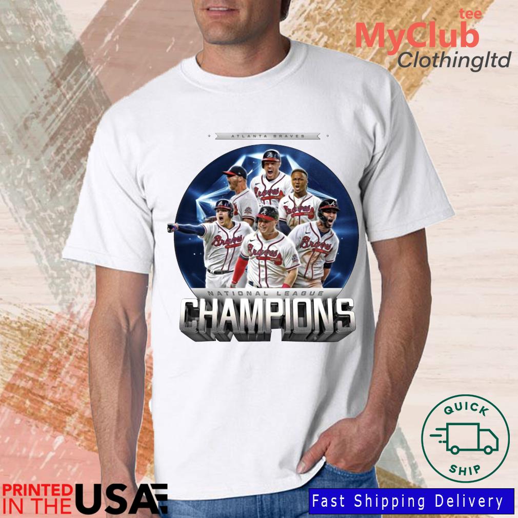 Atlanta Braves 2021 National League Champions t-shirt, hoodie