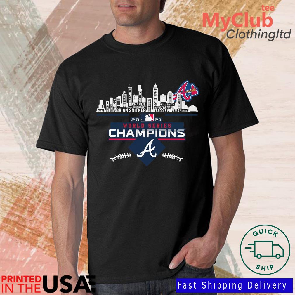 Official Atlanta Braves 2021 World Series Champions T-Shirt, hoodie,  sweater, long sleeve and tank top