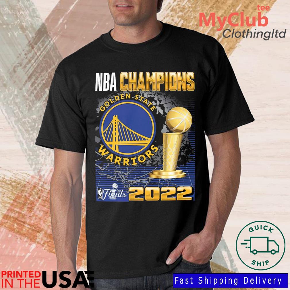 Golden State Warriors 2022 NBA Finals Champions Trophy Shirt
