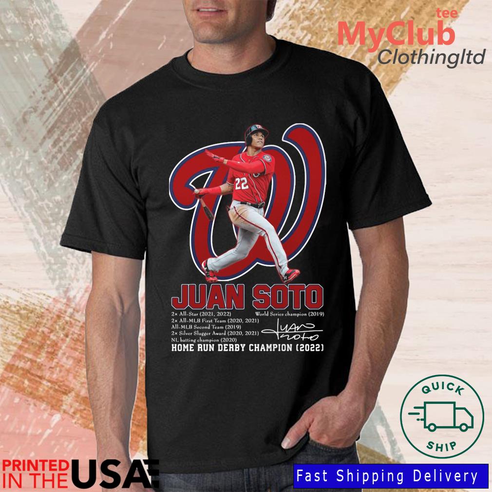 The Home Run Derby Juan Soto Washington Nationals 2022 Champ shirt