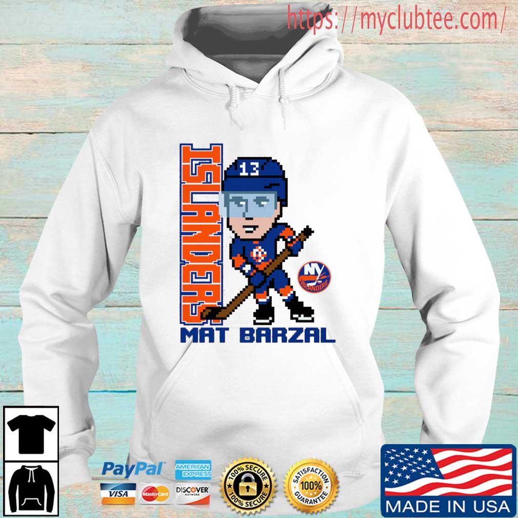 Men's Mathew Barzal Royal New York Islanders Long Sleeve T-Shirt